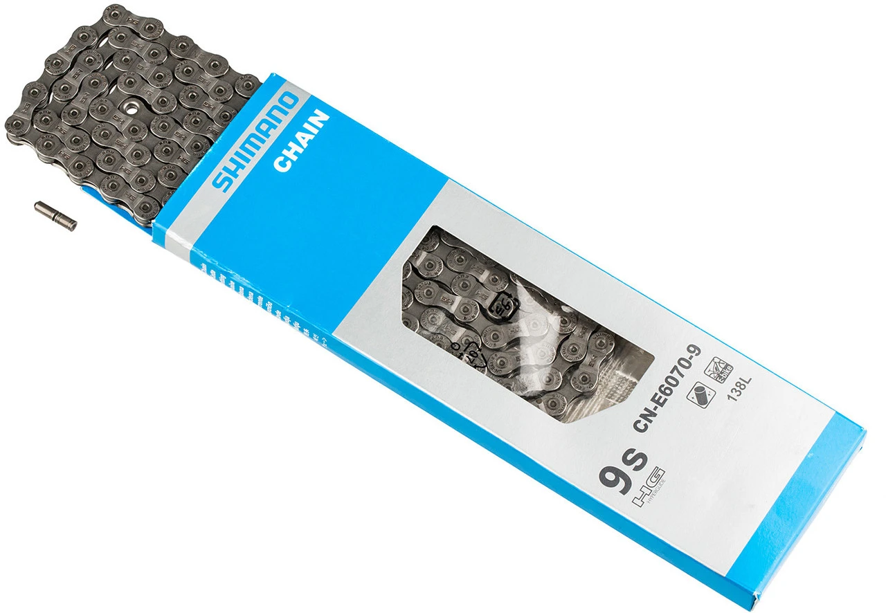 Shimano STEPS Kette CN-E6070-9 9-fach Für E-Bikes 1 Shimano STEPS Kette CN-E6070-9 9-fach Für E-Bikes
