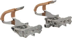 Mks Half Clip W/leather Pedalhaken -Bike Tech Geschäft 274051