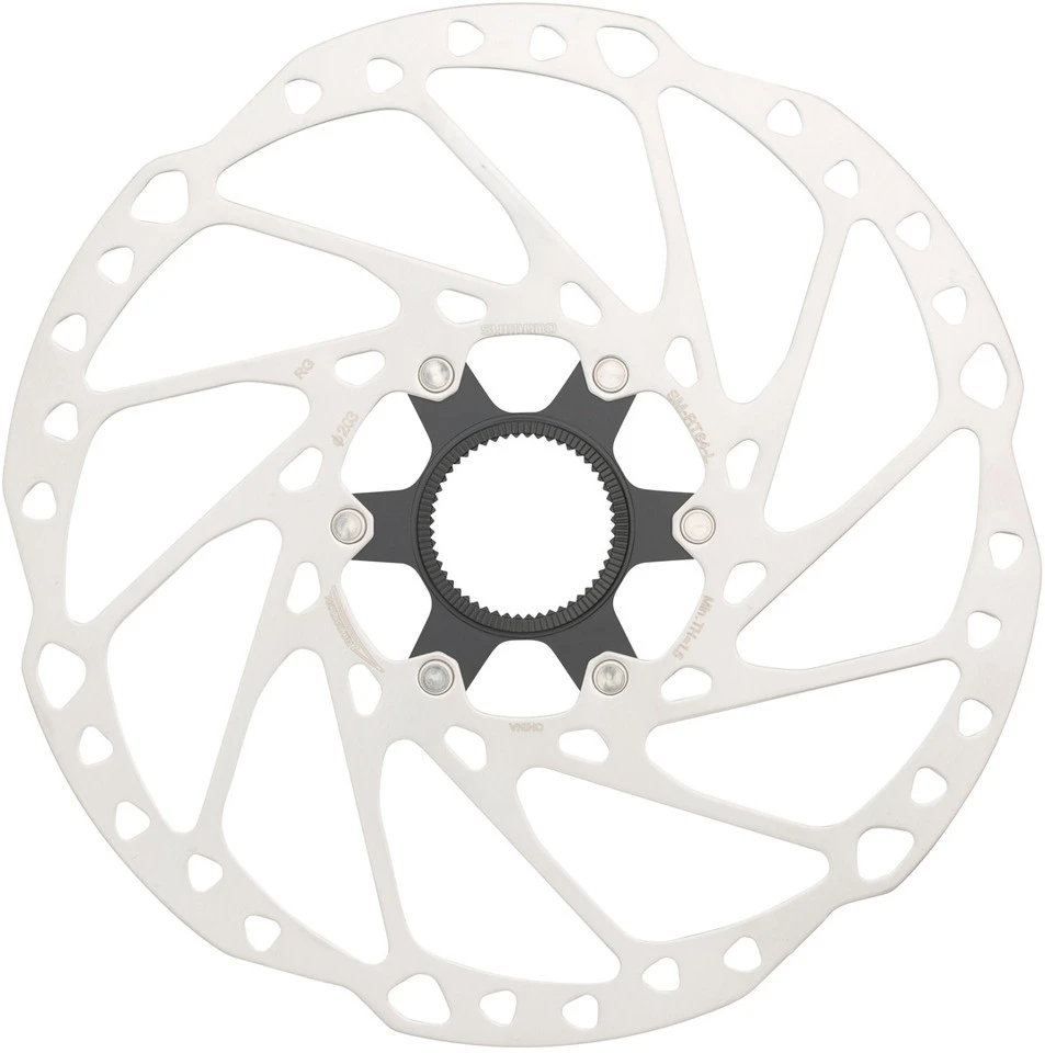 Shimano Bremsscheibe SM-RT64 Center Lock Für Deore Mit Innenverzahnung 4 Shimano Bremsscheibe SM-RT64 Center Lock Für Deore Mit Innenverzahnung - Image 4