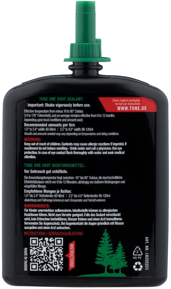 Tune One Shot Reifendichtmittel 4 Tune One Shot Reifendichtmittel - Image 4