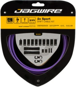 JAGWIRE 2X Sport Schaltzugset -Bike Tech Geschäft 319251