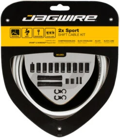 JAGWIRE 2X Sport Schaltzugset -Bike Tech Geschäft 319257