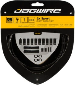 JAGWIRE 2X Sport Schaltzugset -Bike Tech Geschäft 319259