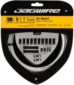 JAGWIRE 2X Sport Schaltzugset -Bike Tech Geschäft 319261