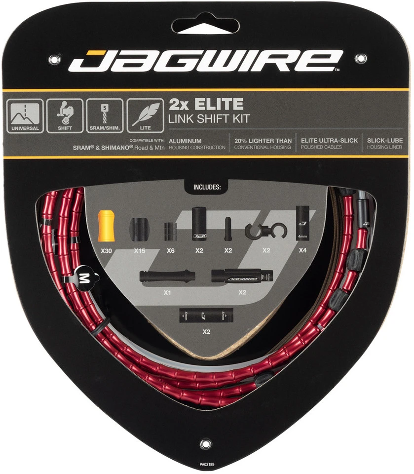 JAGWIRE 2X Elite Link Schaltzugset 1 JAGWIRE 2X Elite Link Schaltzugset