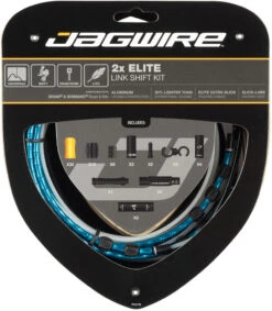 JAGWIRE 2X Elite Link Schaltzugset 14 JAGWIRE 2X Elite Link Schaltzugset -Bike Tech Geschäft 322382