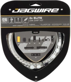 JAGWIRE 2X Elite Link Schaltzugset 18 JAGWIRE 2X Elite Link Schaltzugset -Bike Tech Geschäft 322386