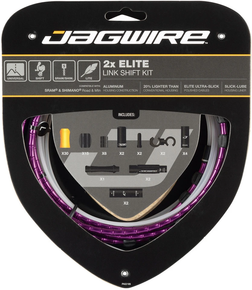 JAGWIRE 2X Elite Link Schaltzugset 9 JAGWIRE 2X Elite Link Schaltzugset - Image 9