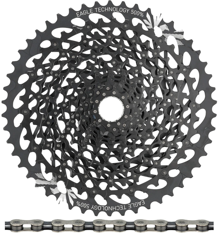 SRAM GX Eagle XG-1275 Kassette + Eagle Kette 12-fach Verschleißset 12 SRAM GX Eagle XG-1275 Kassette + Eagle Kette 12-fach Verschleißset - Image 12