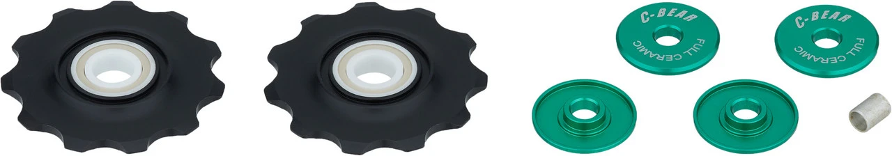 Schalträdchen Delrin Shimano/SRAM 10-/11-fach Full Ceramic 2 Schalträdchen Delrin Shimano/SRAM 10-/11-fach Full Ceramic - Image 2