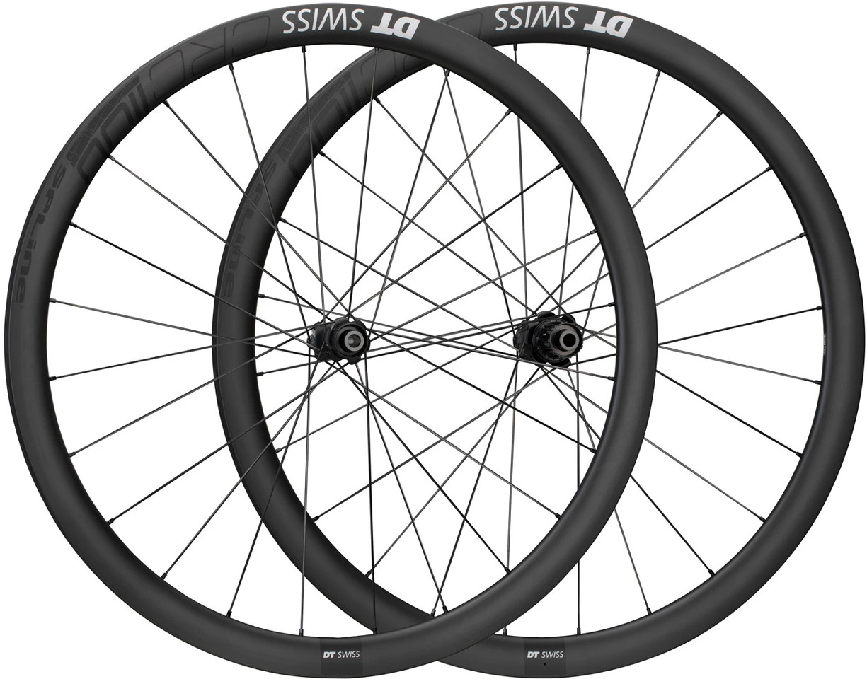 Dt-swiss CRC 1100 SPLINE 38 Carbon Disc CL 28" Tubular Laufradsatz 1 Dt-swiss CRC 1100 SPLINE 38 Carbon Disc CL 28" Tubular Laufradsatz